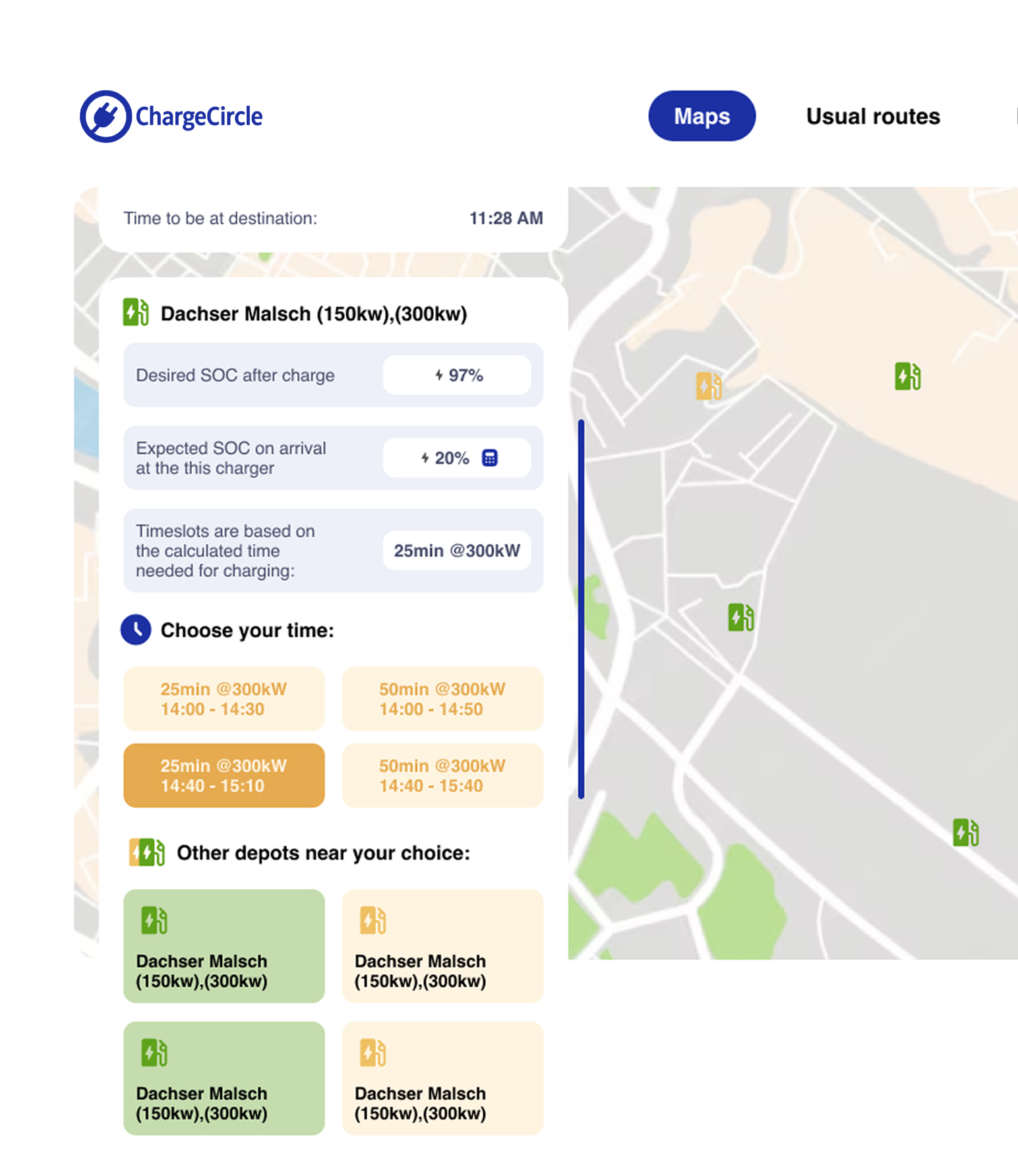 Check Private Charger availability